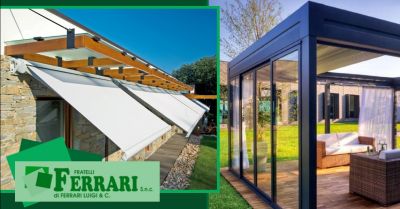 promozione installazione pergole bioclimatiche offerta tende da sole estensibili piacenza