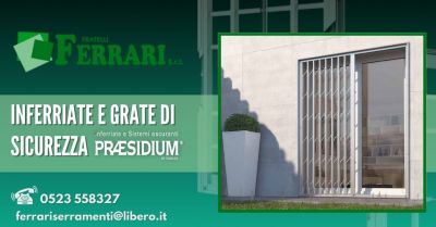 offerta vendita inferriate e grate di sicurezza praesidium tesiflex