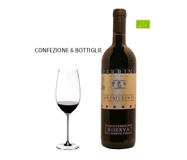 Offerta - Primitivo Riserva - 6 bottiglie