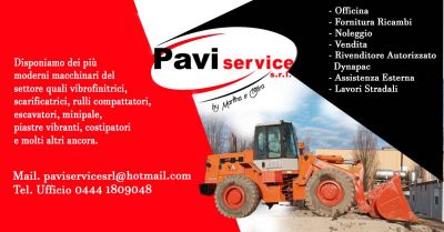 pavi service srl promozione riparazione e vendita macchine stradali fornitura ricambi