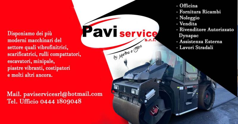 PAVI SERVICE SRL - Occasione vendita usato e noleggio mezzi professionali per riparazioni stradali