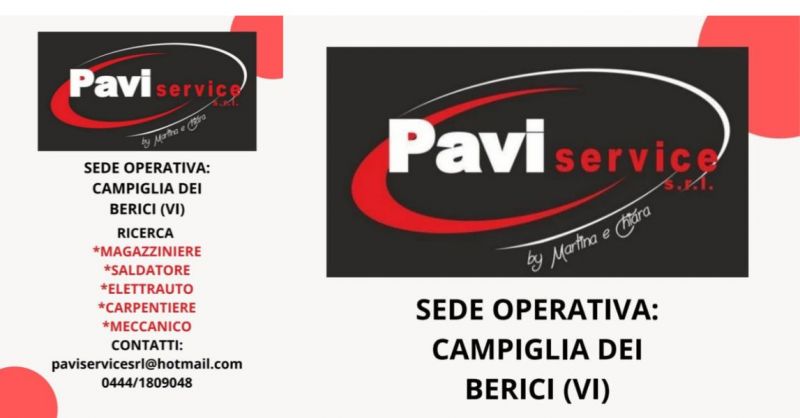 offerta di lavoro MAGAZZINIERE ELETTRAUTO MECCANICO SALDATORE CARPENTIERE