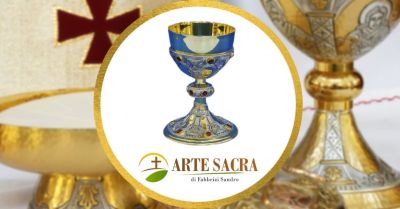  offerta vendita online calice liturgico argento massiccio promozione calice da messa in argento