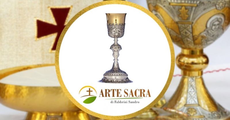 ARTE SACRA - Offerta vendita online Calice per la messa stile Barocco in Argento massiccio 925