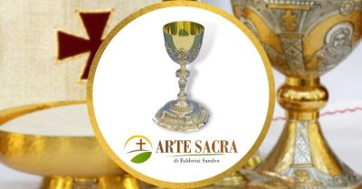 arte sacra promozione calice liturgico stile impero in argento massiccio 925 vendita online