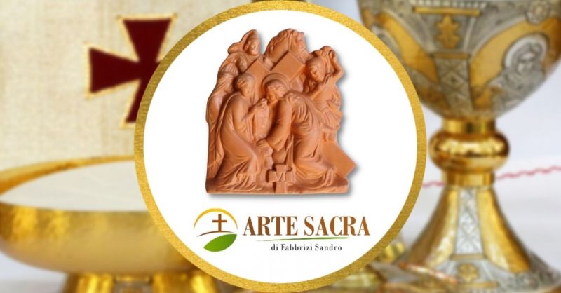ARTE SACRA - Offerta vendita online arredi sacri stazioni Via Crucis in terracotta made in Italy