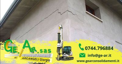 offerta consolidamento murature con tiranti iniezioni terni occasione consolidamento crepe nei muri