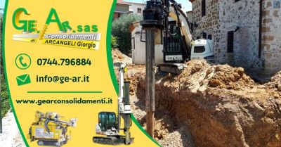 gear sas offerta servizio di consolidamento strutturale per cedimento di edifici terni