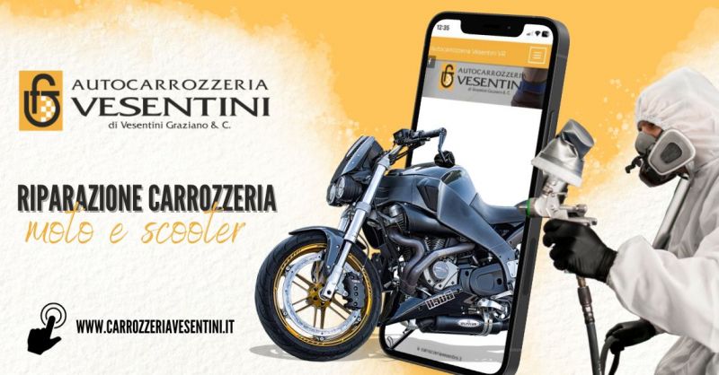 Offerta trova la migliore officina per riparazione carrozzeria moto scooter