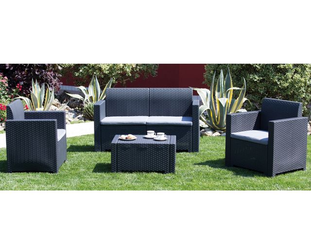 Offerta - Set da giardino Nebraska B-Rattan
