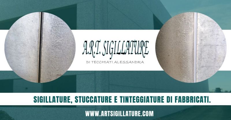 Occasione servizio professionale di stuccatura elementi prefabbricati Brescia