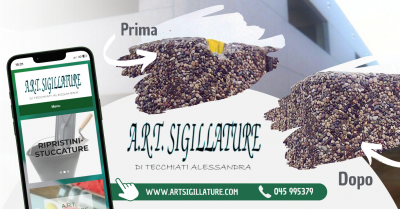 ripristini e stuccature murari di strutture prefabbricate