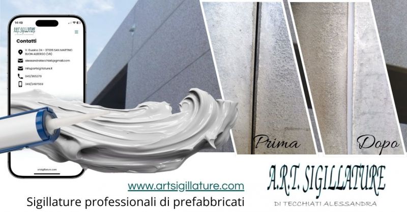 Sigillatura Elementi Prefabbricati