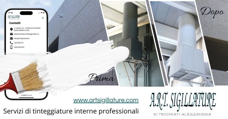 Servizi di tinteggiature interne professionali