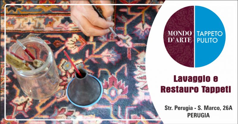 offerta centro professionale restauro tappeti danneggiati - occasione battitura tappeti perugia