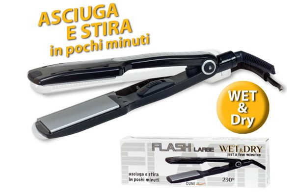 Piastra per capelli Wet and Dry