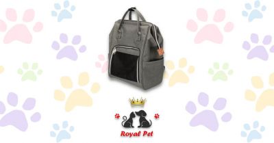 offerta vendita online borsa zaino grigio modello ava trixie per cani gatti