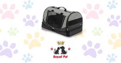 offerta borsa trasportino da viaggio trixie in sconto cani taglia media