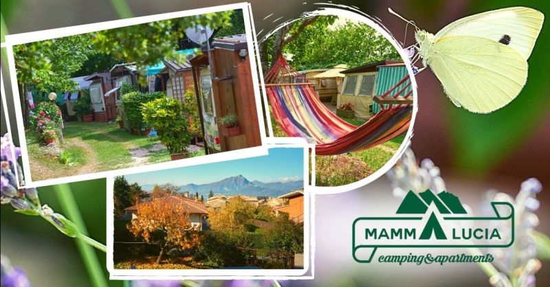 Offerta campeggio con area giochi bambini - Occasione camping vacanze con rimessa caravan San Zeno di Montagna