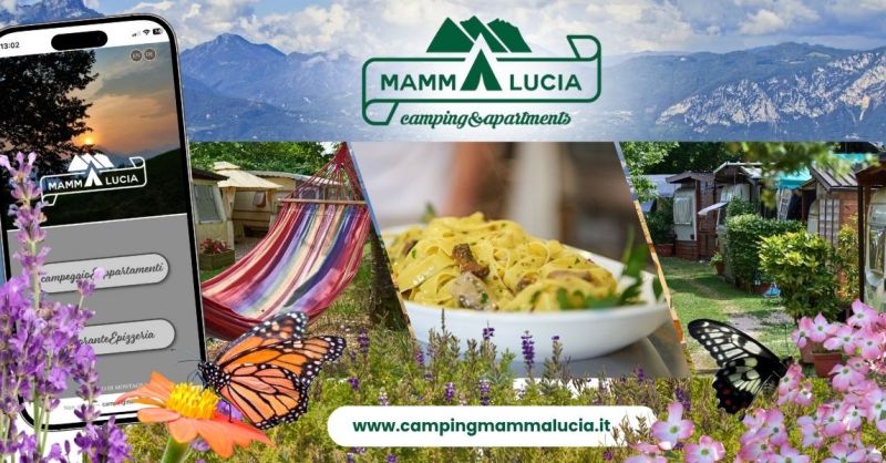 Campeggio nella natura con ristorante pizzeria interno San Zeno di Montagna