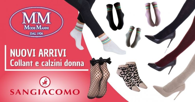 Offerta vendita collant donna lana merino San Giacomo - Promozione calzini donna cashmere Terni