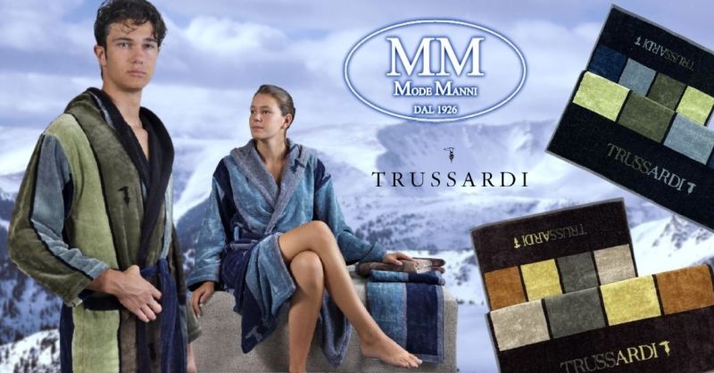 Offerta vendita accappatoio uomo donna Trussardi Terni - Promozione set asciugamani Trussardi