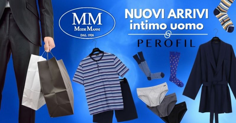  Offerta Nuova collezione intimo uomo Perofil Terni - Promozione abbigliamento uomo Perofil Terni