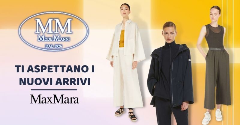 Offerta negozio abbigliamento MaxMara Terni - Promozione abbigliamento donna di marca