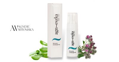 offerta mousse detergente pelle mista riequilibrante promozione mousse pulizia viso con aloe calmante