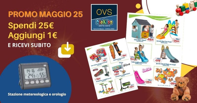 Sconti negozio di giochi per bambini a Corigliano Rossano