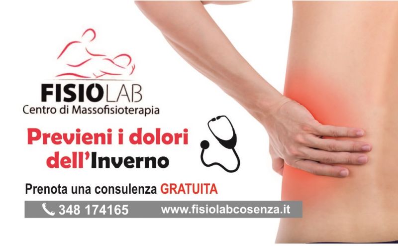 offerta centro di massofisioterapia per prevenzione dolori muscolari