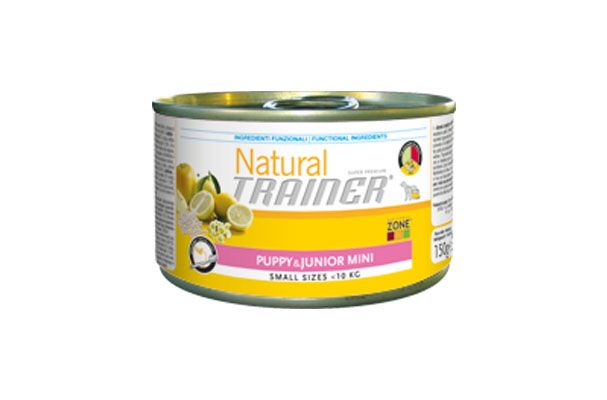 Natural trainer puppy umido mini pollo