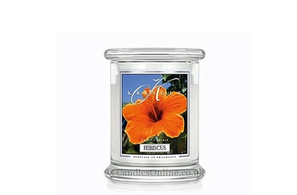 Offerta-CANDELA HIBISCUS IN GIARA PICCOLA