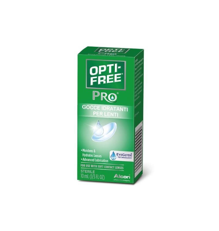 Gocce idratanti per lenti Opti-free pro