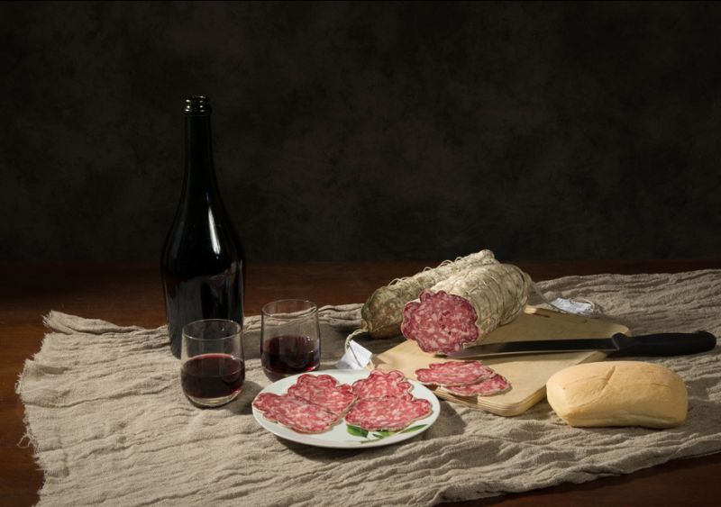 Salame stagionato dei dossi senza aglio 