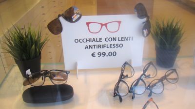 occhiali con lenti antiriflesso osimo