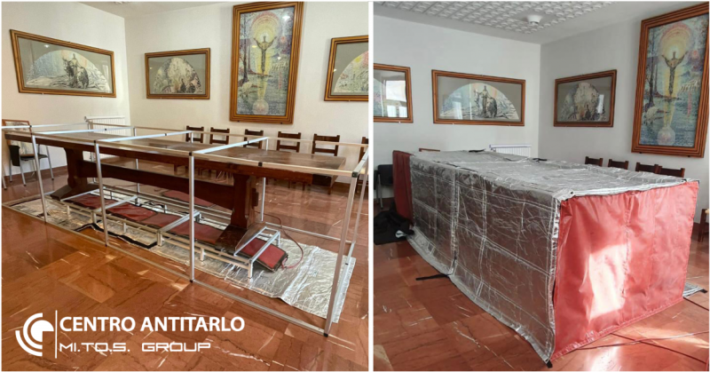 offerta trattamenti antitarlo e antiacaro in loco tramite camera infrarossi ad onda lunga perugia