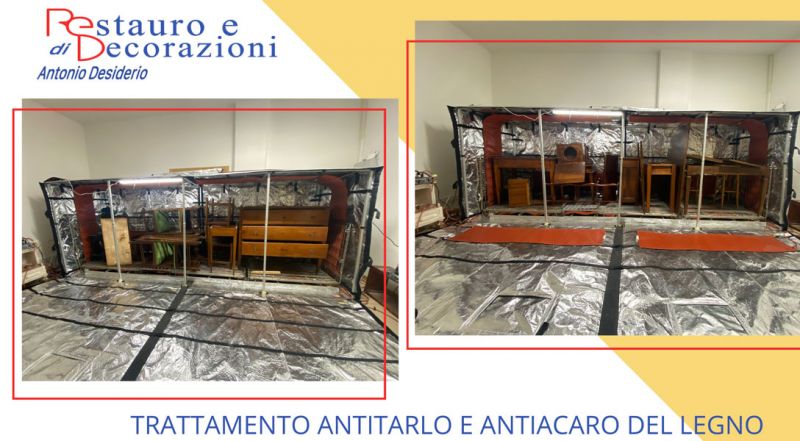 Antitarlo antiacaro e restauro