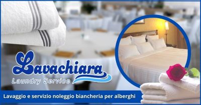 promozione lavaggio e servizio noleggio biancheria alberghi pistoia lavachiara lavanderia