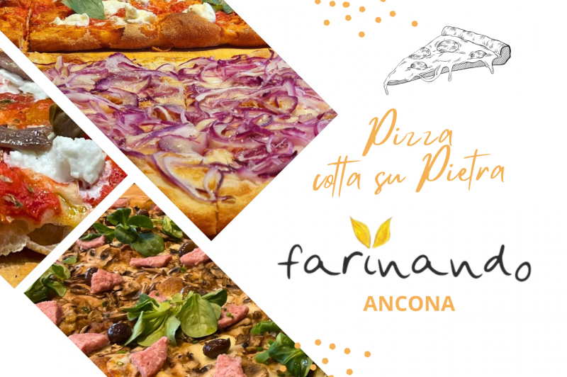 pizza cotta su pietra