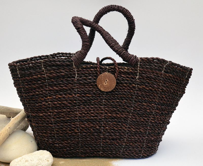 Offerta - Borsa in paglia marrone