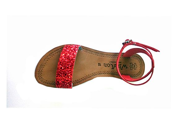offerta-Sandalo donna in cuoio marchio Tomaia