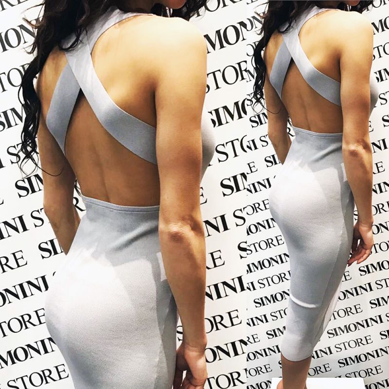 Offerta - Abito donna elasticizzato misto viscosa