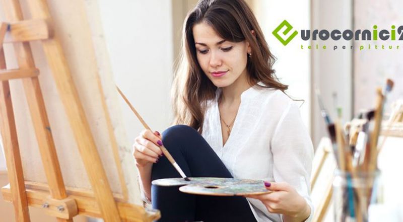  Offerta Vendita tele per dipingere - Promozione tele artigianali per pittura