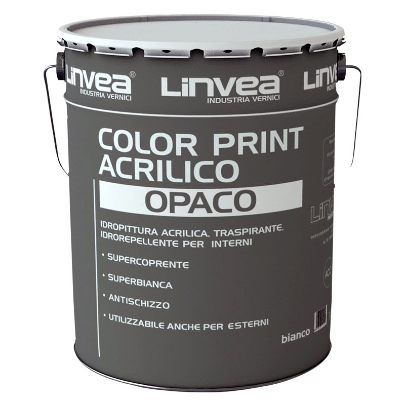 Offerta - Color Print Acrilico Opaco Linvea