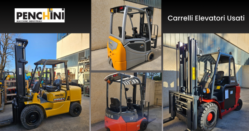 Rivenditori carrelli elevatori usati