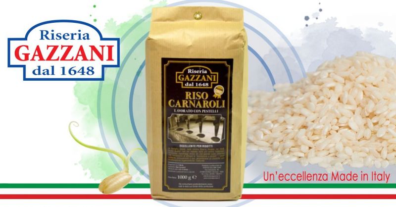 RISERIA GAZZANI 1648 - Offerta vendita online miglior riso Carnaroli italiano artigianale