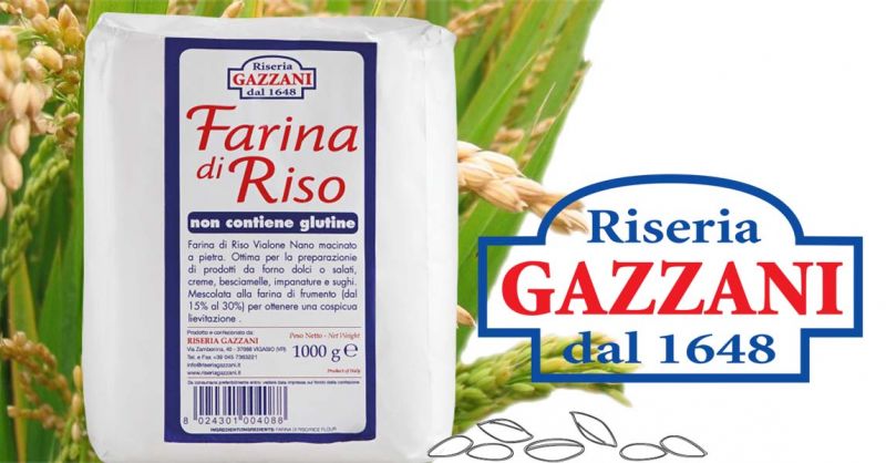 Offerta produttori italiani FARINA DI RISO - Occasione Vendita online farina di riso priva di glutine