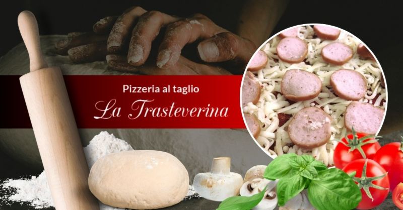 Promozione pizzeria al taglio con gusti particolari