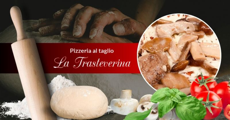 Offerta ordinazione pizza artigianale al taglio per festa privata